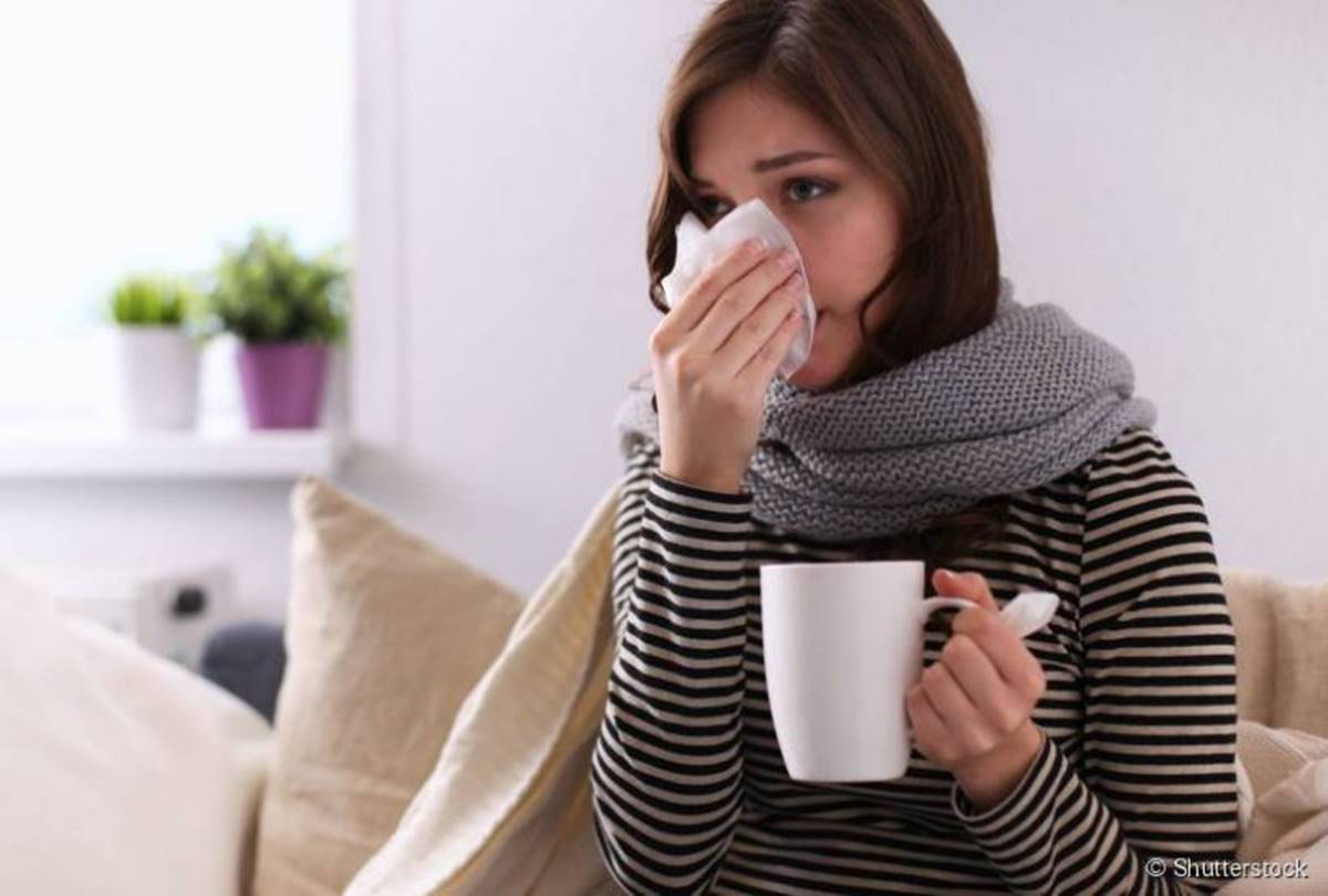 Chá para gripe e resfriado