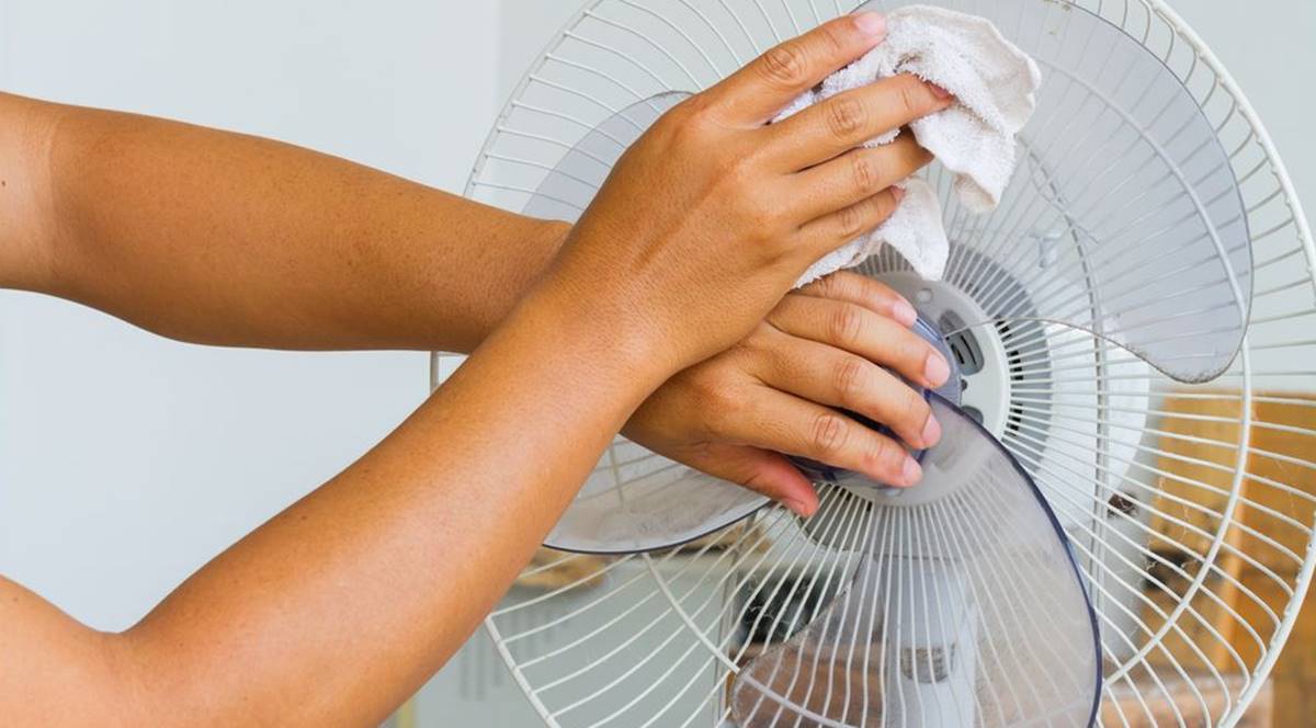 Como limpar o ventilador retirando todo o acúmulo de sujeira de modo rápido e prático