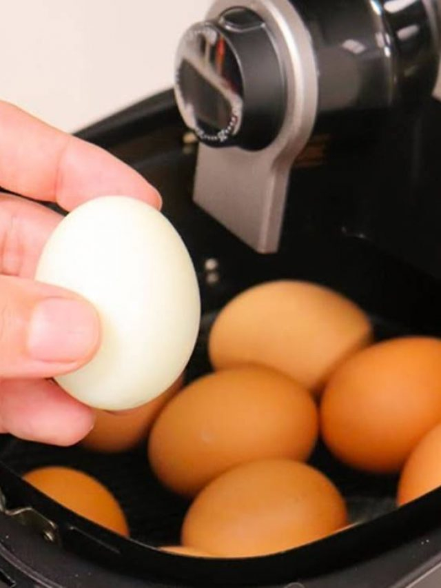 Cozinhar Ovos na Airfryer passo a passo