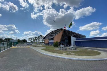 Fachada da Policlínica Regional de Santo Antônio de Jesus, Bahia