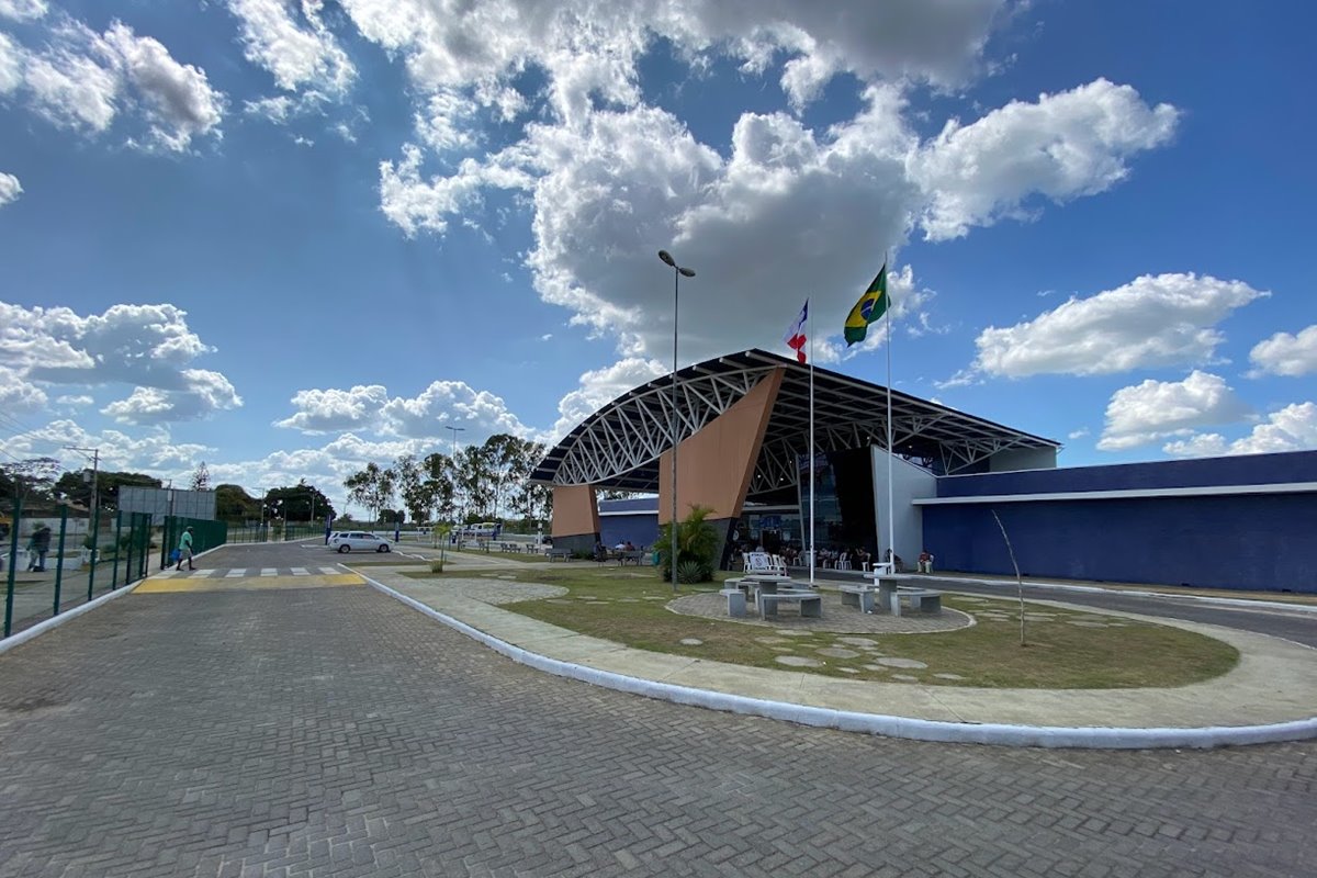Fachada da Policlínica Regional de Santo Antônio de Jesus, Bahia