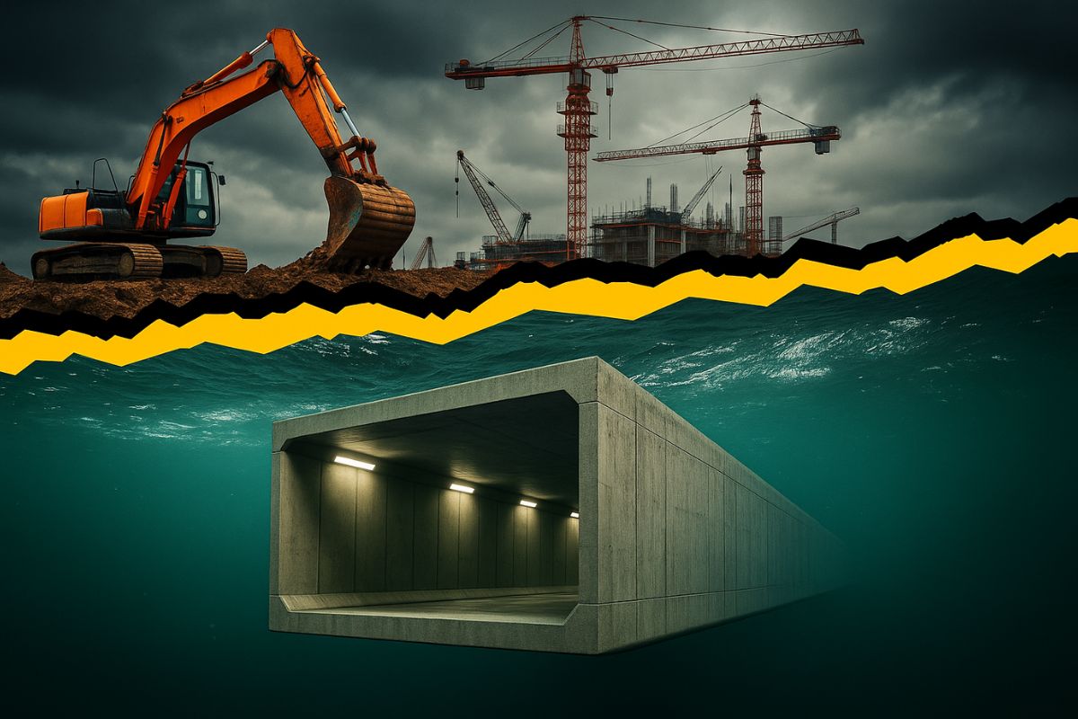 Primeiro túnel imerso do Brasil terá R$ 6 bilhões em investimento e ligará Santos a Guarujá em tempo recorde