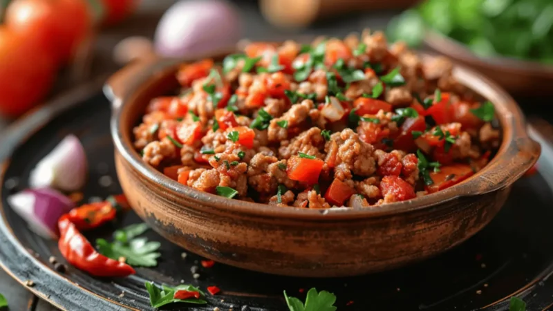 Receita de Carne Moída: Prato Prático Para o Dia a Dia