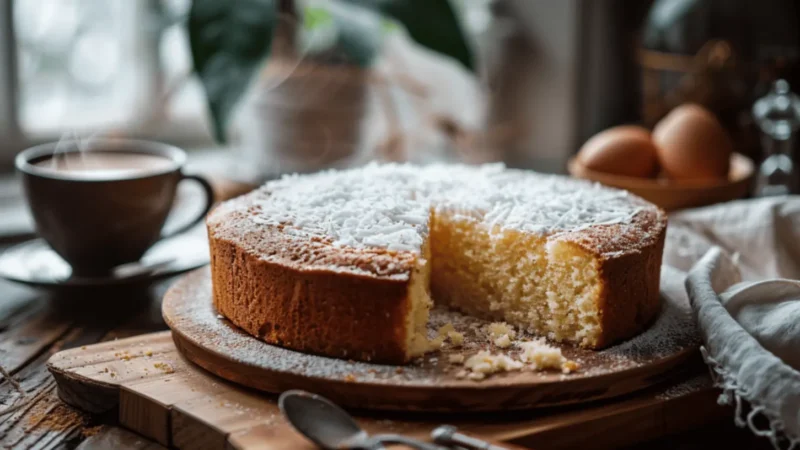 Receita de bolo de tapioca simples e fofo: fácil de fazer e ideal para o lanche da tarde