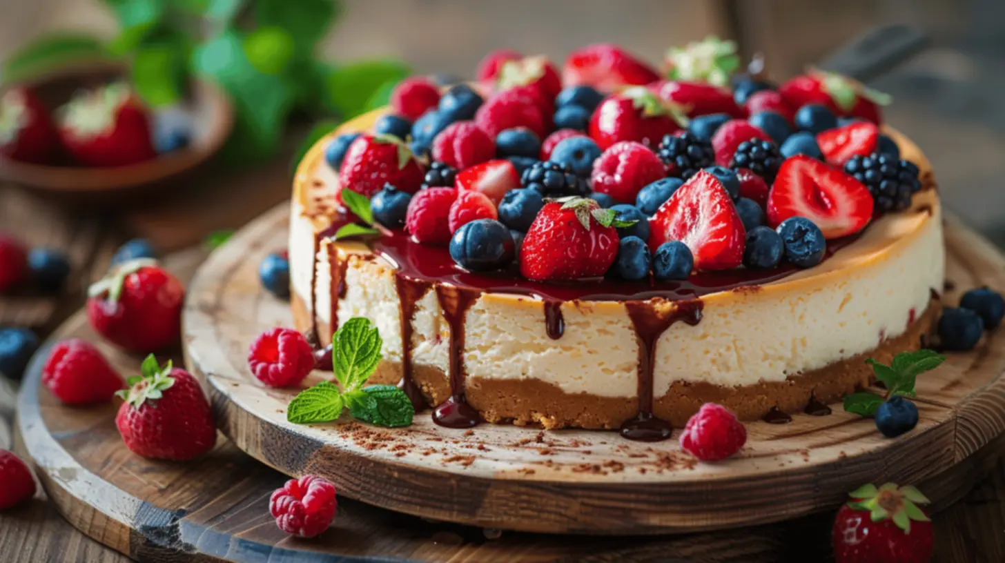 Cheesecake finalizado