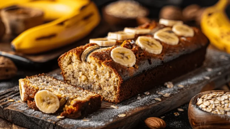 Receita de Bolo com Aveia e Banana: Prazer Saudável e Saboroso