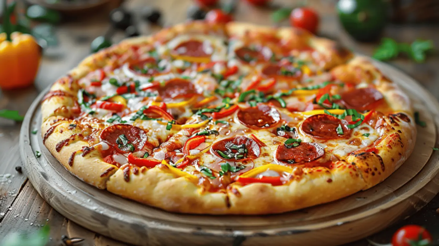 Massa de pizza caseira