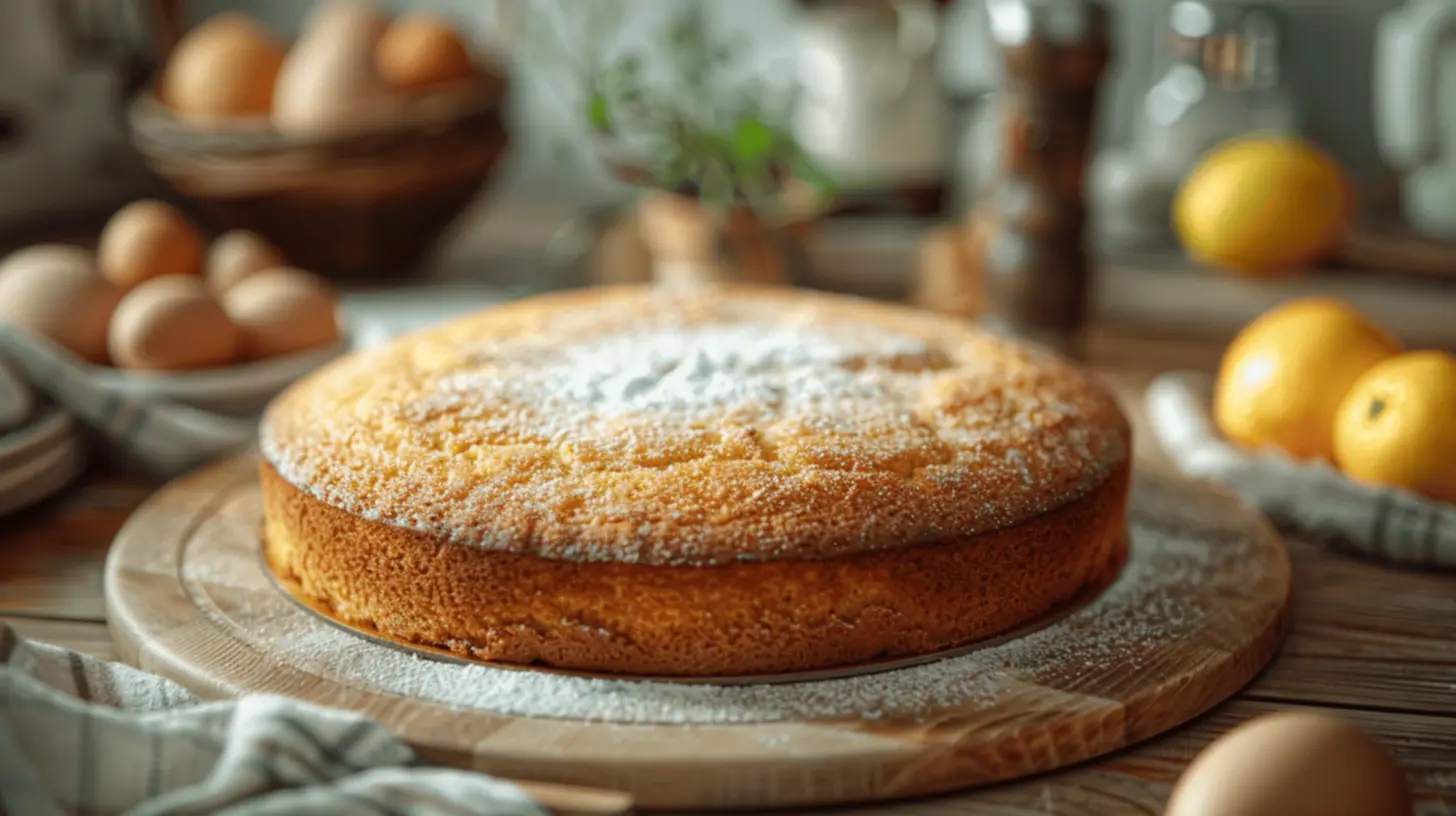 Receita de bolo de fubá cremoso