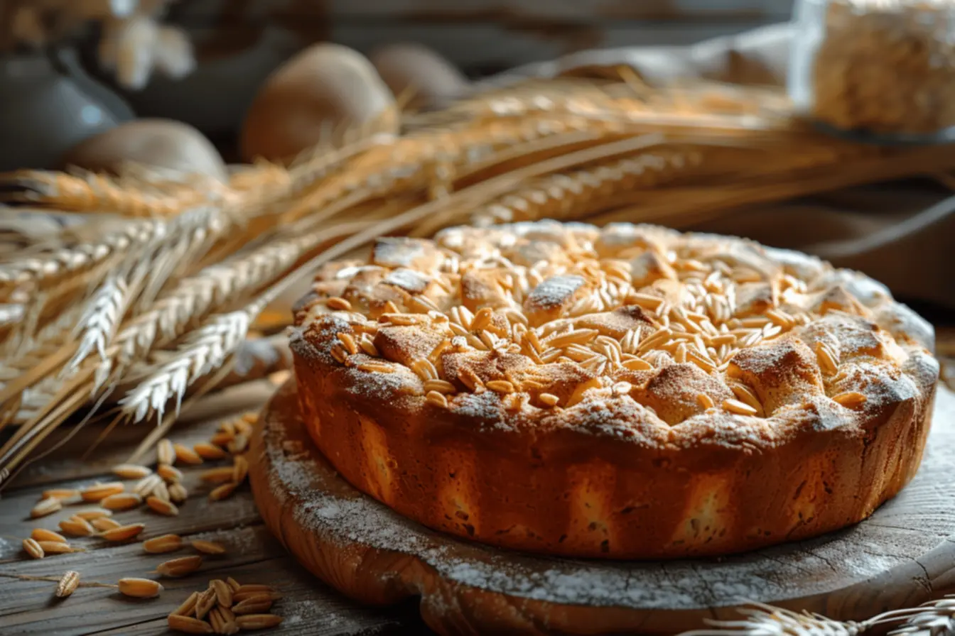 Receita de bolo de trigo