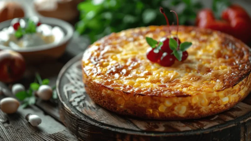 Receita de Bolo de Milho: Pronto em 40 Minutos