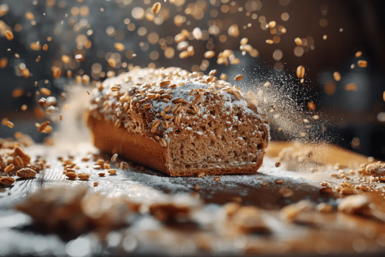 Bolo de trigo quentinho