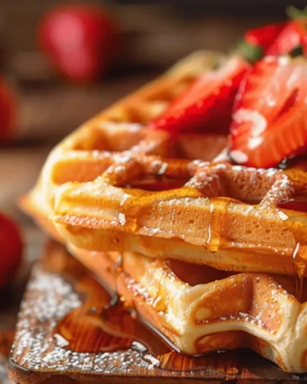 Receita de Waffle Simples: Pronto em 20 Minutos