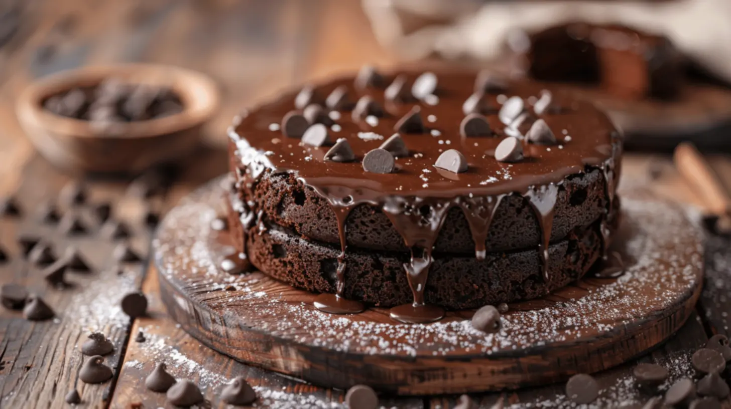 Bolo fofinho de chocolate