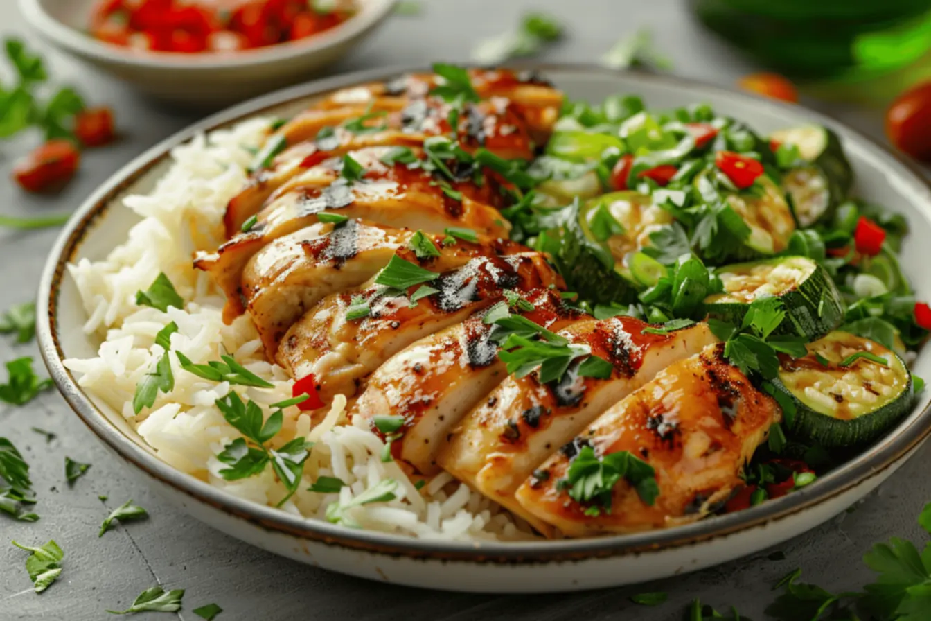Filé de frango com temperos