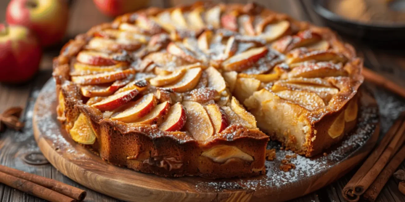 Receita de Bolo Maçã: Perfeito Para O Café Da Tarde