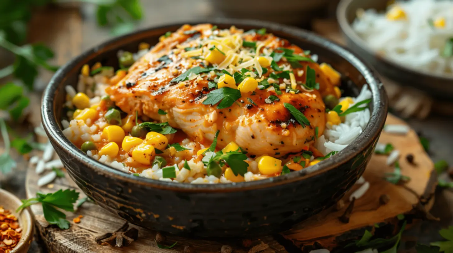 Fricassê delicioso prontinho para servir