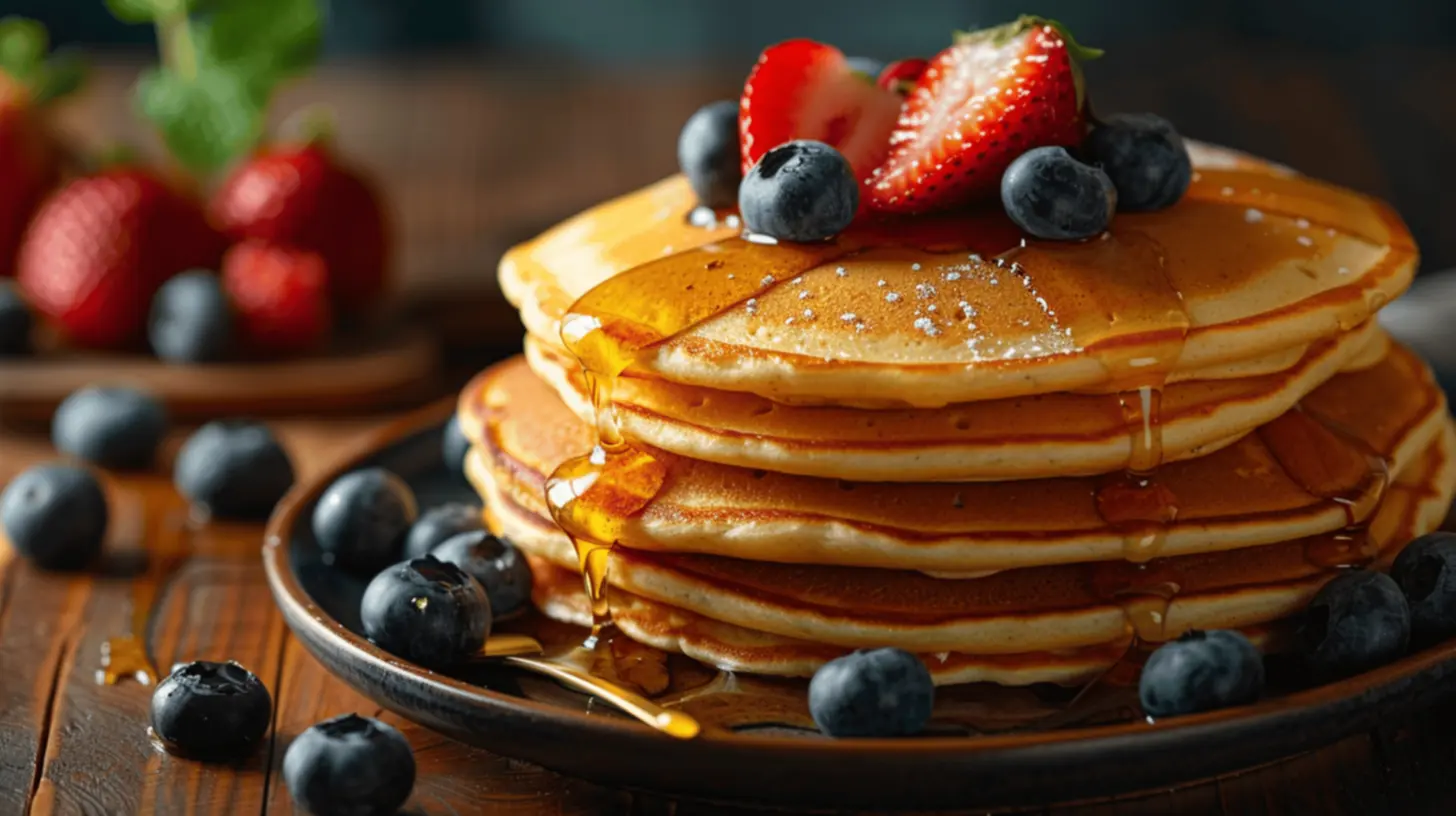 Deliciosas panquecas prontas