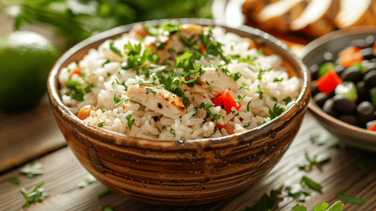 Arroz soltinho pronto para servir