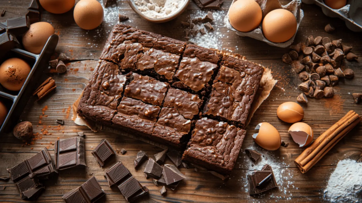 Brownie de chocolate delicioso