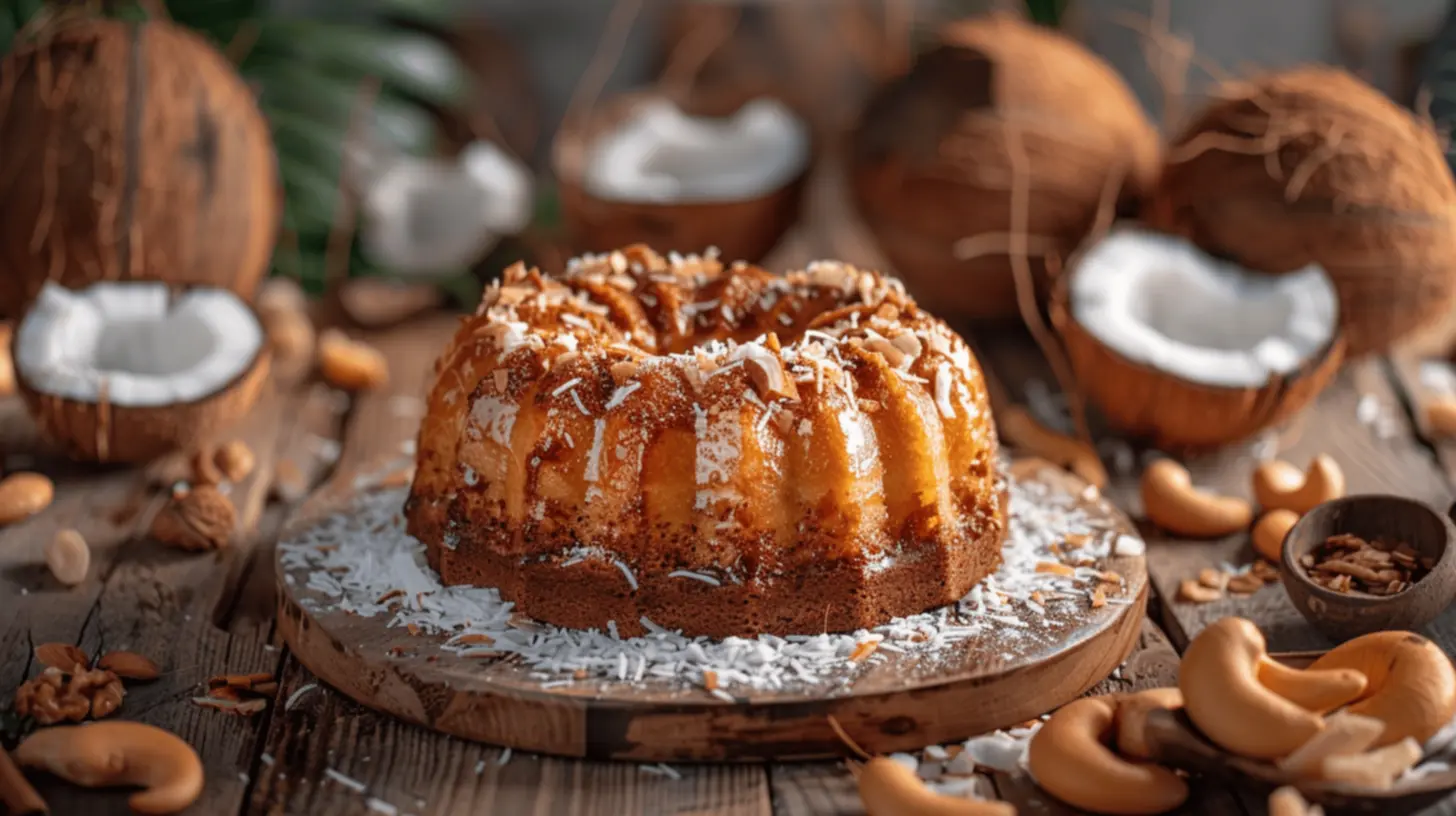 Cobertura deliciosa para bolo de macaxeira
