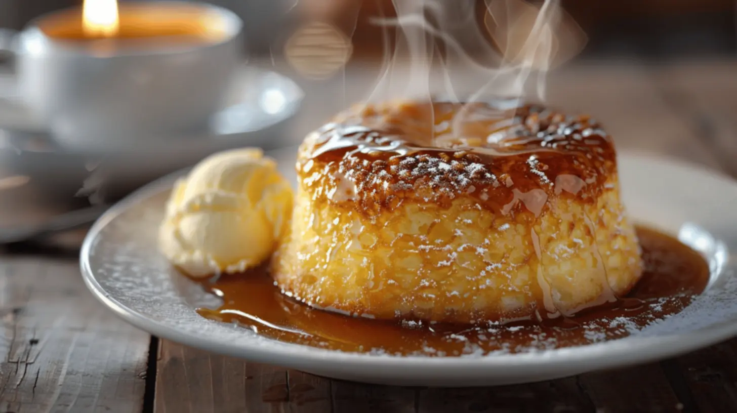 Bolo de Brevidade saindo do forno
