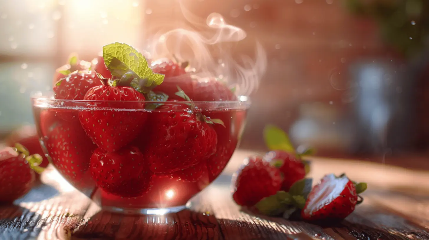 Caldo do Morango do Amor: Delícia Para Aconchegar O Coração