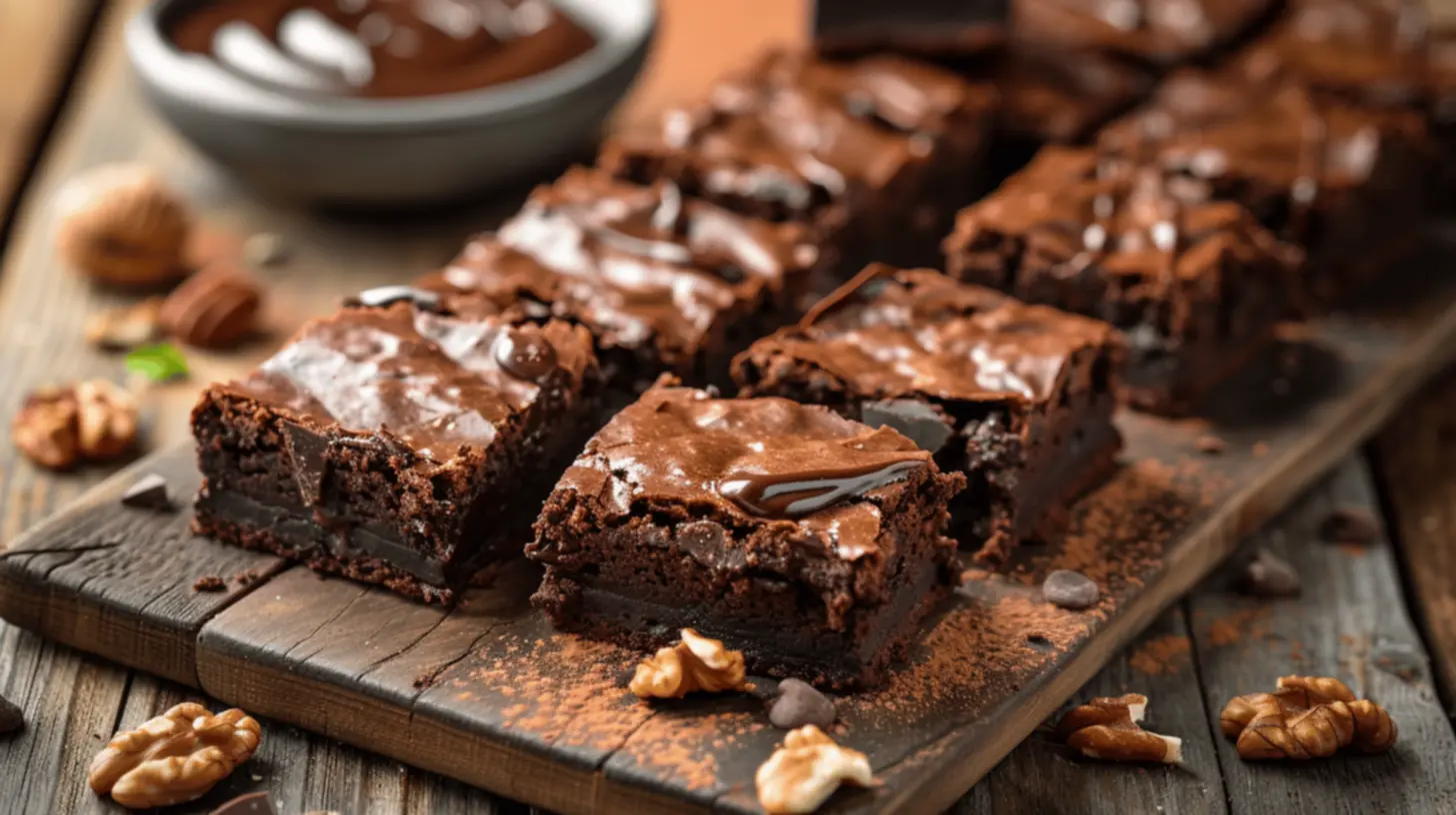 Receita de Brownie Tradicional: Tempo de Preparo Aprox. 30 Minutos