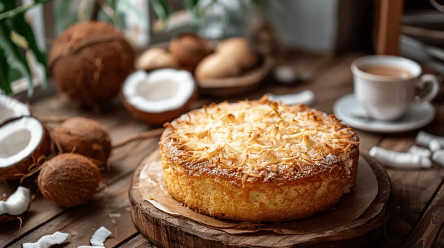 Receita de Bolo de Coco: Sabor Caseiro Para Acompanhar o Café