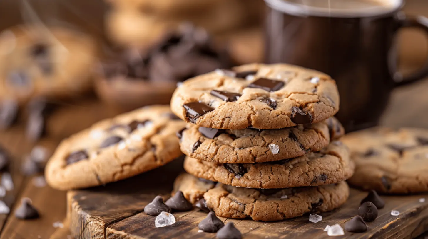 Cookies caseiros prontos para assar