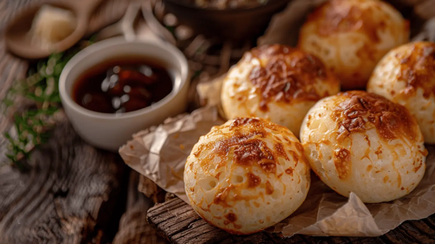 Ingredientes para pão de queijo liquidificador