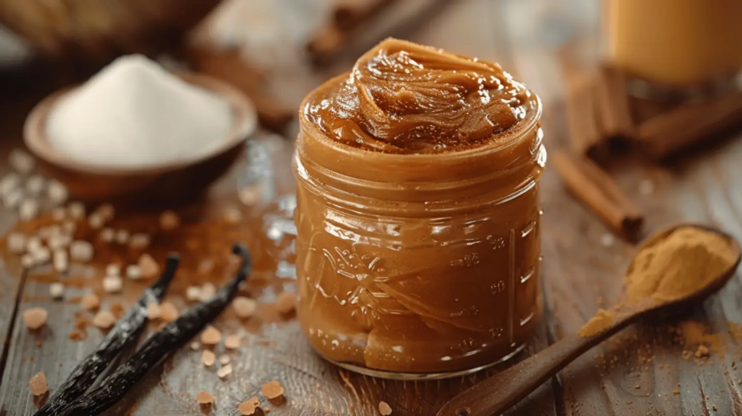 Doce de leite com acompanhamentos variados