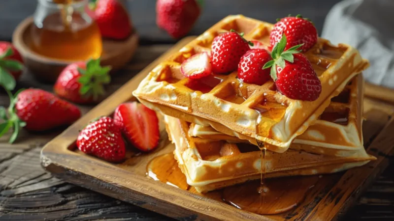 Receita de Waffle Doce: Simples e Saborosa para o Café da Manhã