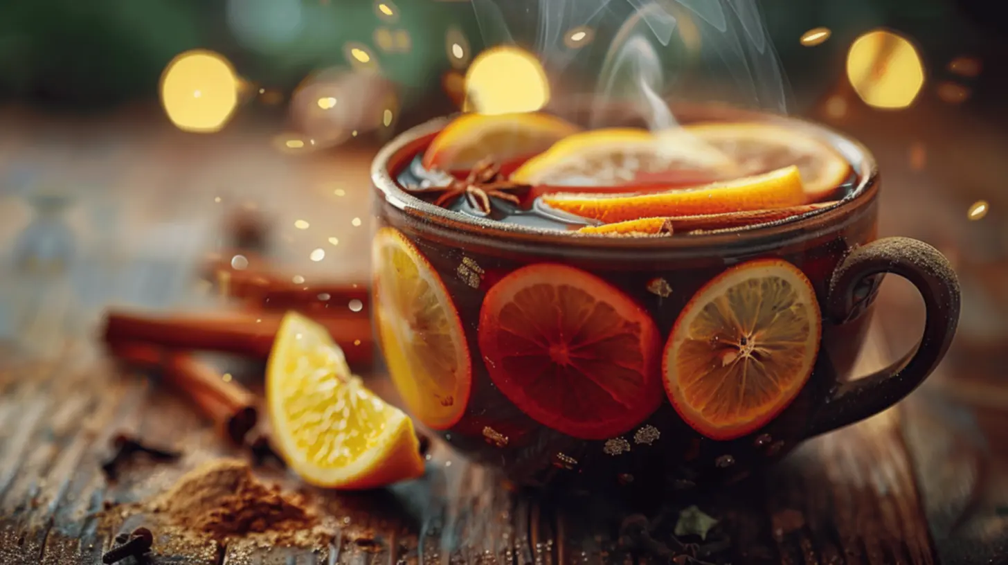 Acompanhamentos para vinho quente