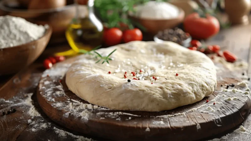 Receita de Massa de Pizza Tradicional: Fácil e Rápida de Fazer