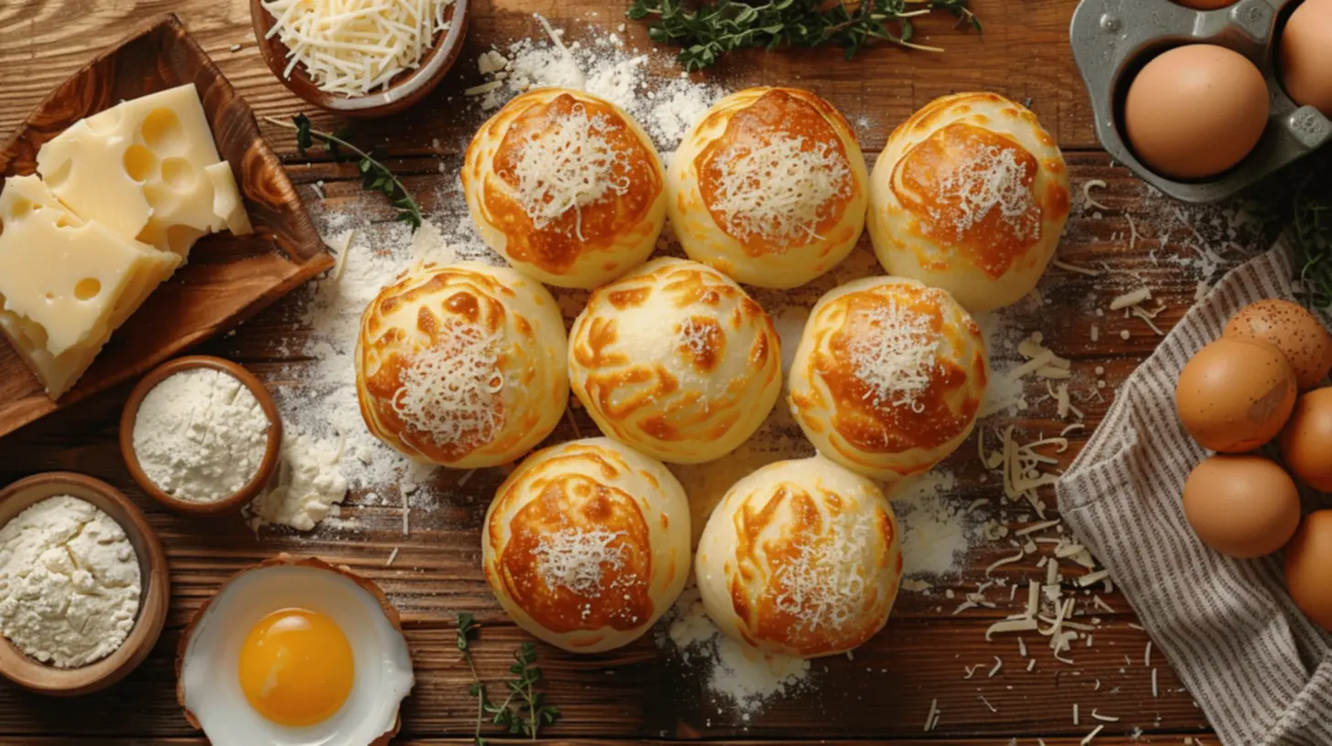 Pão de queijo quentinho