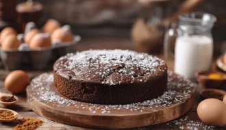 Receita de Bolos: Bolo de Cenoura com Cobertura de Chocolate