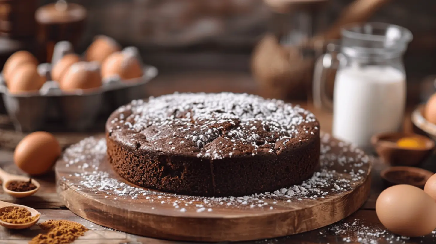 Receita de Bolos: Bolo de Cenoura com Cobertura de Chocolate