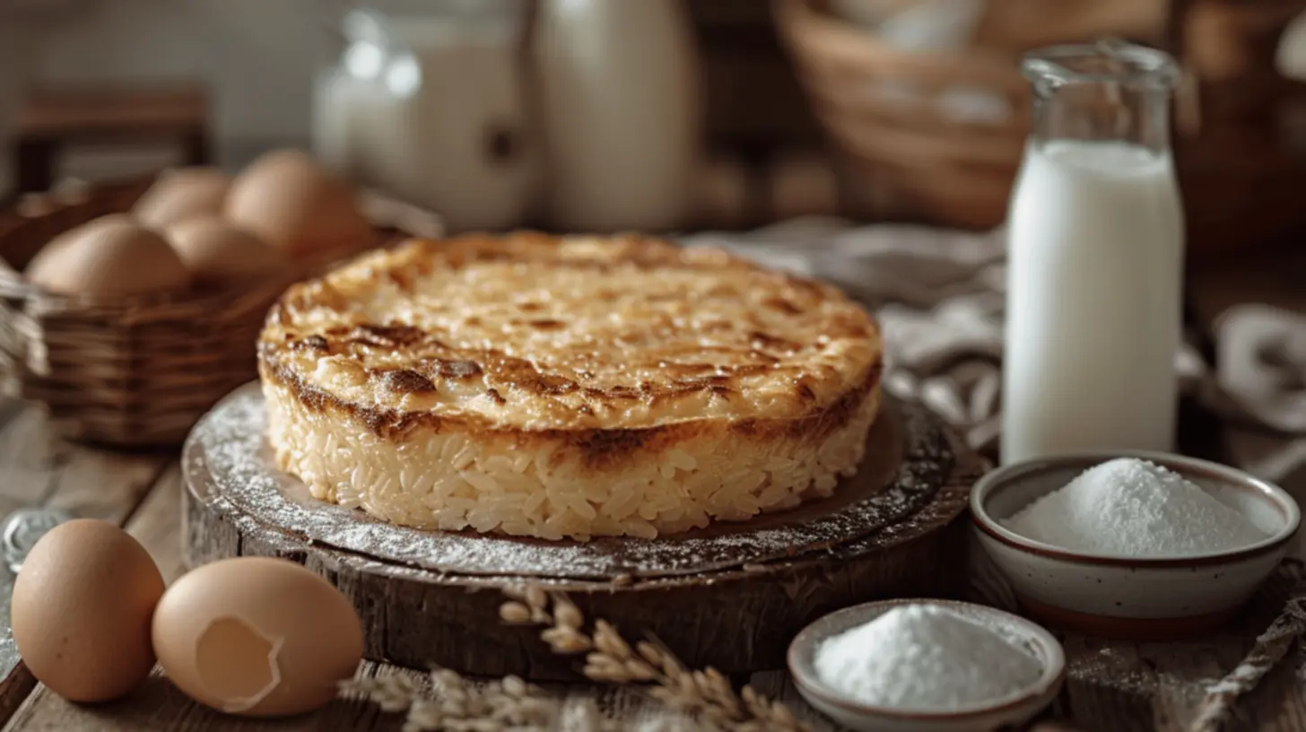 Receita de Bolo Arroz: Simples e Saboroso para o Chá da Tarde Receita de Bolo Arroz: Simples e Saboroso para o Chá da Tarde