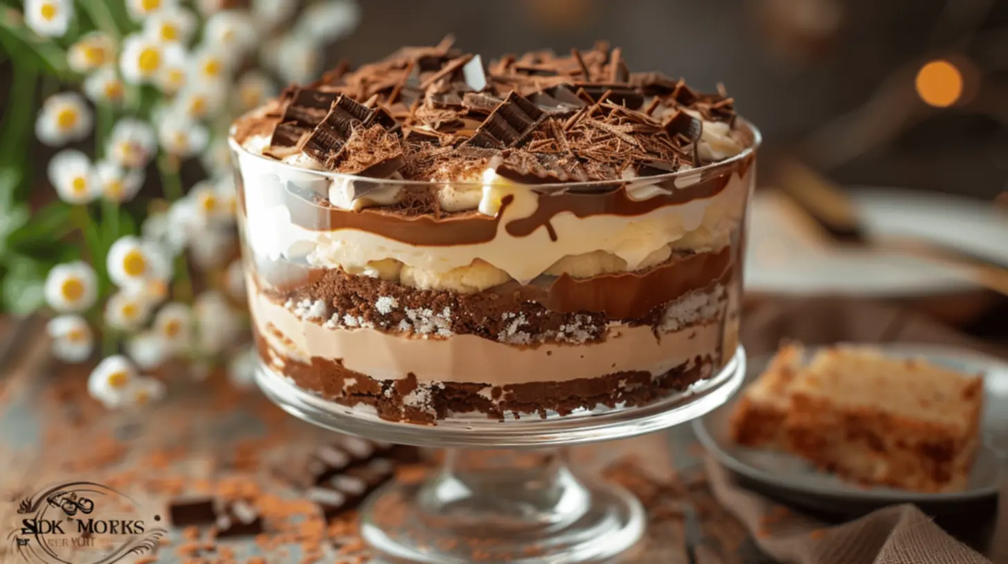Pavê simples com chocolate