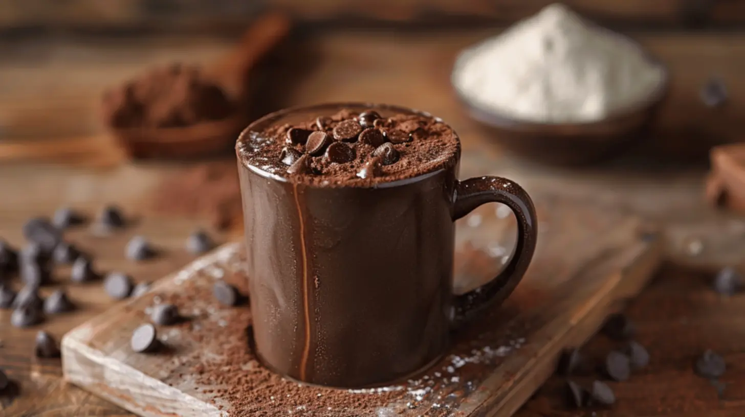 Bolo de caneca pronto e fofinho