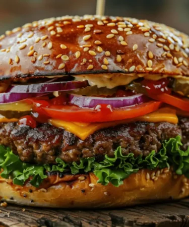 Receita de Hambúrguer Caseiro: Preparo Rápido e Saboroso