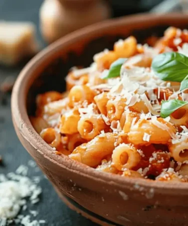 Receita de macarronada: Saborosa e Prática Para Reuniões em Família