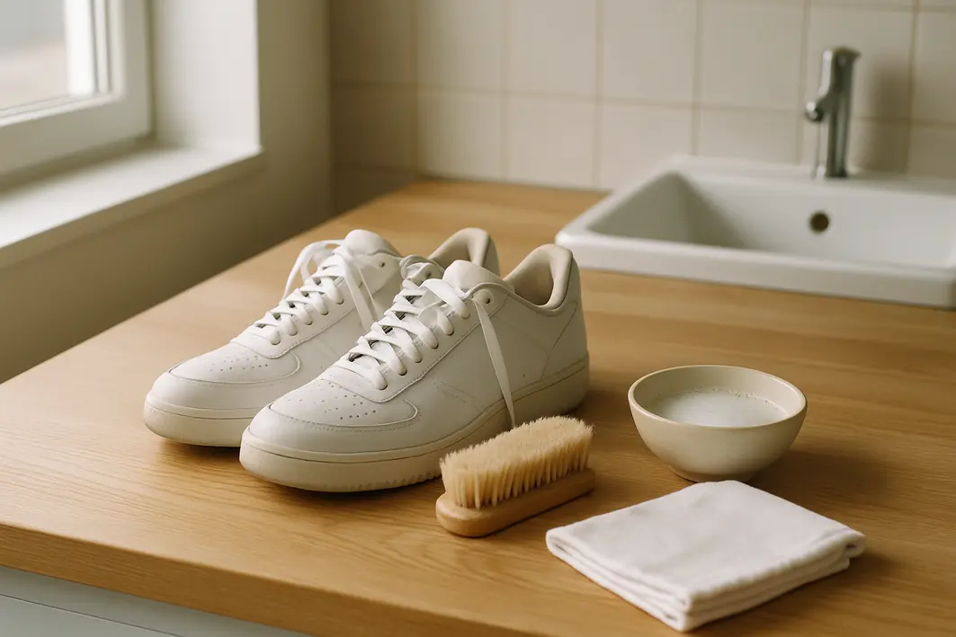 Passo a passo seguro para lavar tênis branco sem riscos de amarelamento Como lavar tênis branco sem amarelamento: guia seguro e completo