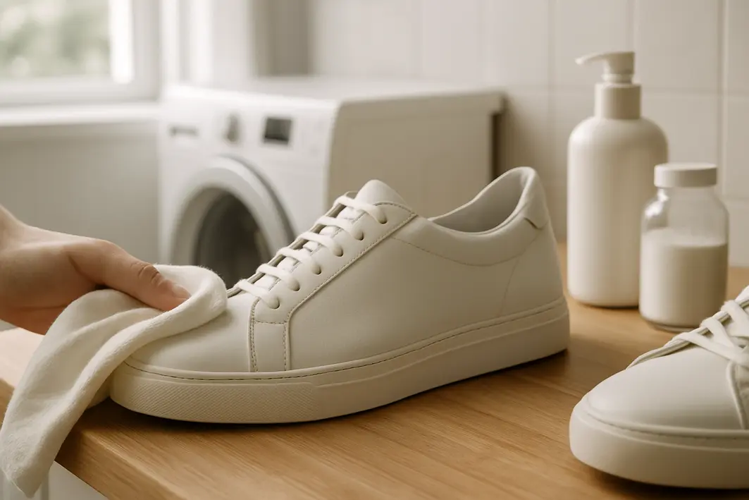 Limpeza eficaz de tênis branco de couro: cuidados essenciais para durabilidade Como limpar tênis branco de couro sem arranhar ou manchar