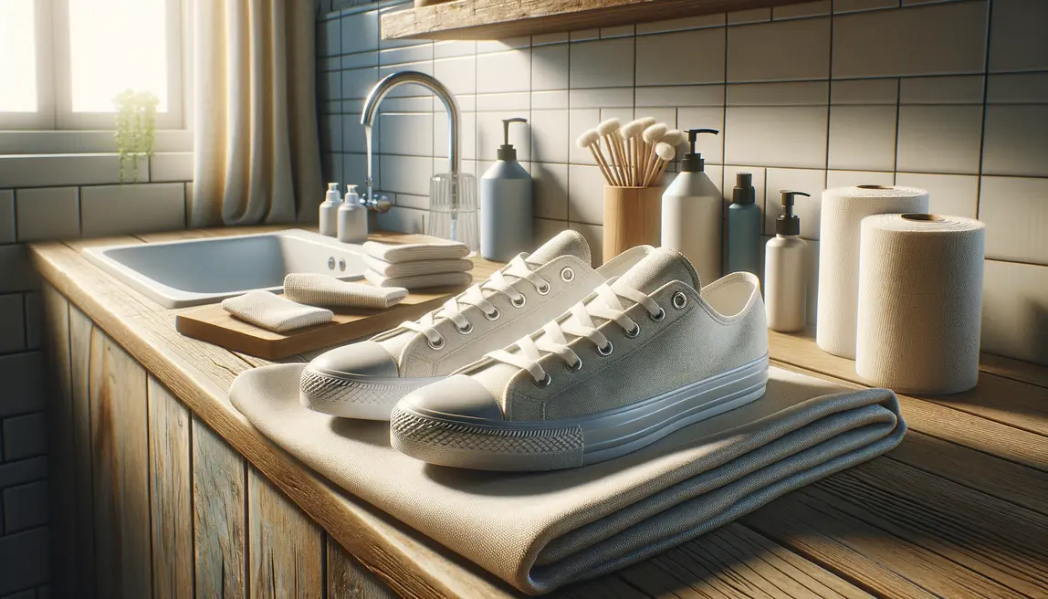 Mantenha seu tênis branco de lona impecável com essas dicas de limpeza Como limpar tênis branco de lona e manter sempre como novo