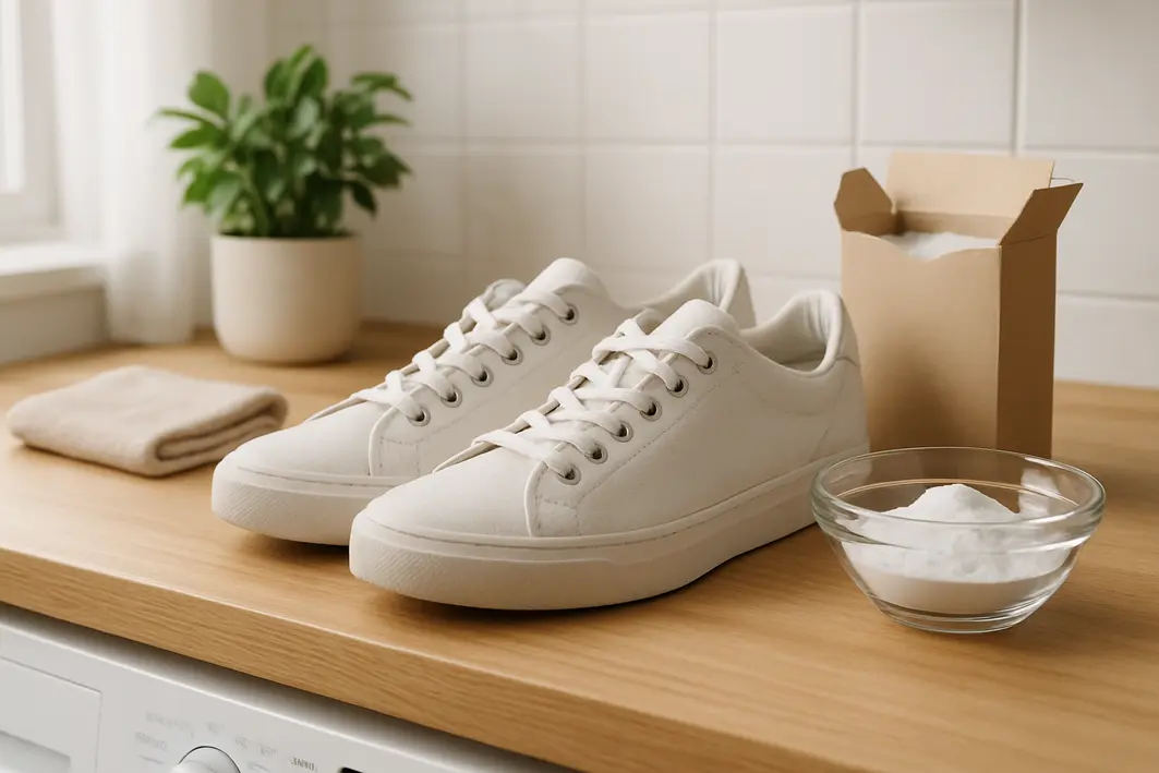 Como eliminar odor de tênis branco e garantir frescor duradouro Como tirar odor do tênis branco e evitar cheiro no dia a dia