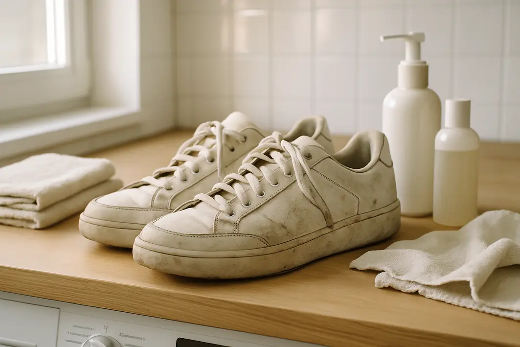 Recupere o brilho do seu tênis branco encardido com dicas práticas Como recuperar tênis branco encardido e devolver o branco natural