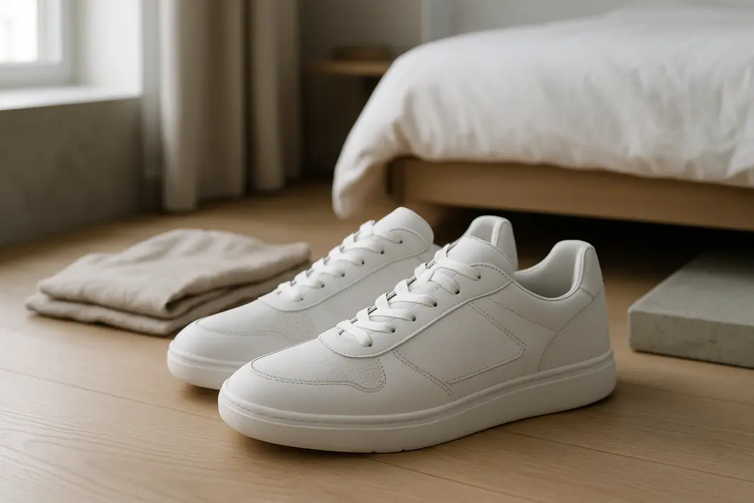 Tênis branco masculino: a peça versátil que transforma seu estilo Tênis branco masculino: modelos confortáveis e fáceis de combinar