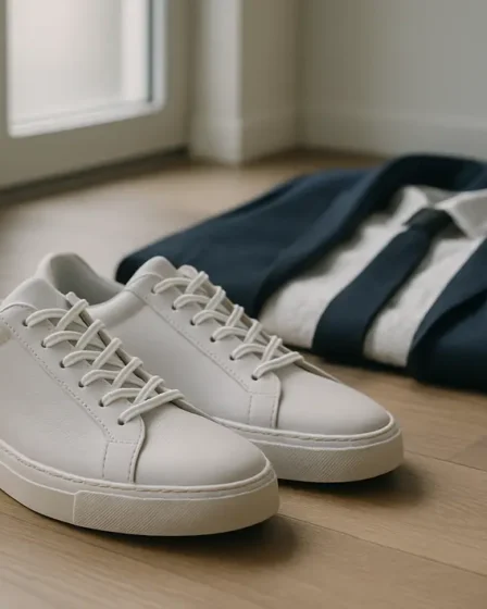 Tênis branco para formatura: como usar com elegância e conforto Tênis branco para formatura: como usar com elegância e conforto