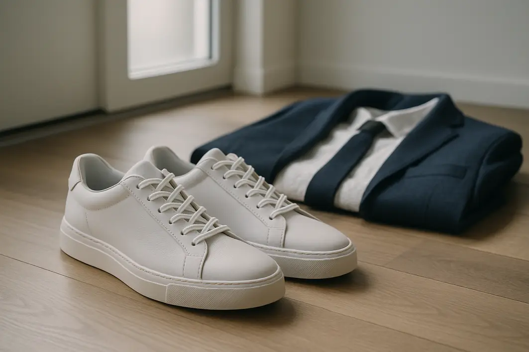 Tênis branco para formatura: como usar com elegância e conforto Tênis branco para formatura: como usar com elegância e conforto